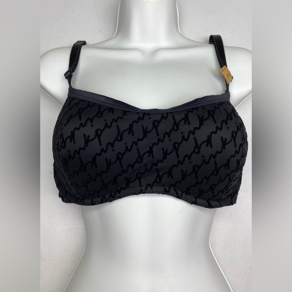 PINK by VS BLK BLK Push-up Underwire, XL *P1033